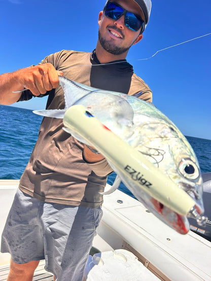 SeaReaper 9” Handmade Wooden Tuna GT Big game Popper