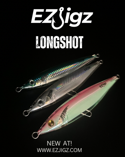 LongShot Fast-Sinking Stickbait Long-Cast Jig