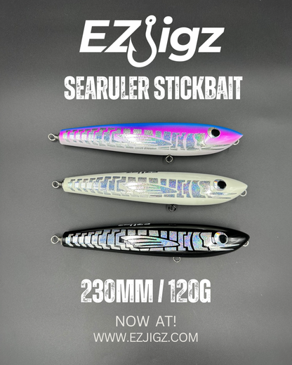 SeaRuler Wooden Tuna Stickbait-wholesale