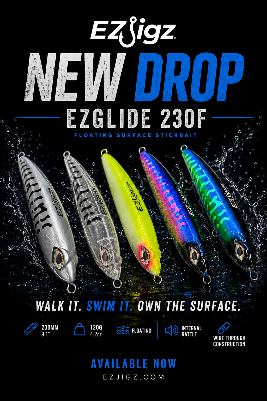 EZGlide 230F Floating Stickbait