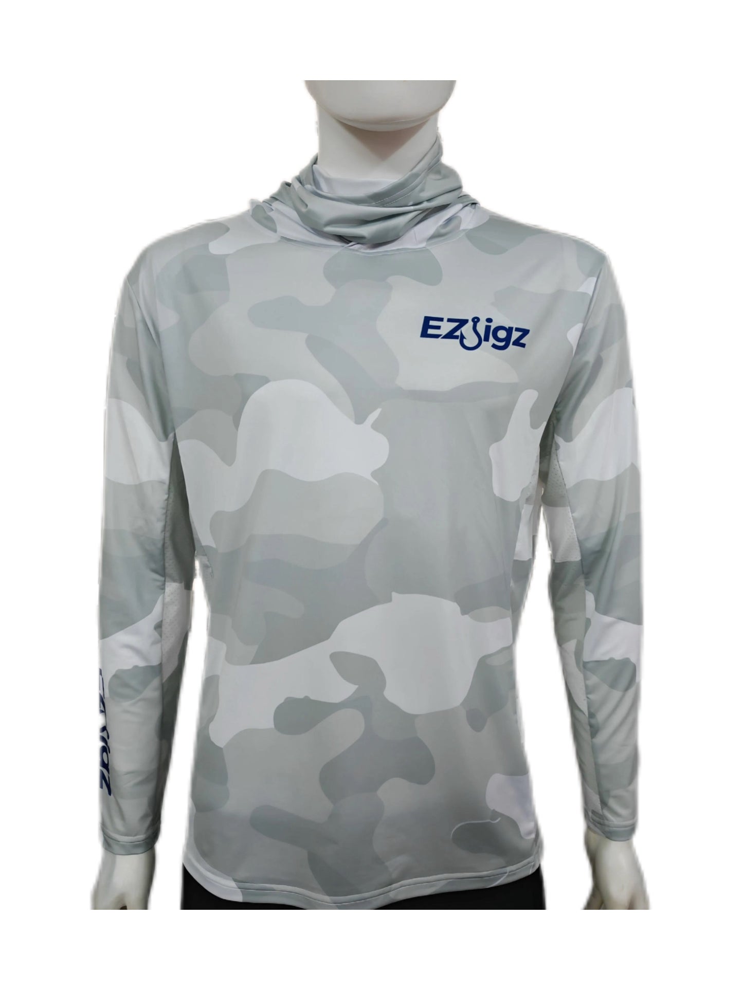 EZJigz SPF Performance Camo Sun Top w/ Face Cover - Wholesale